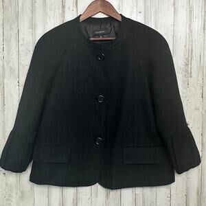 Talbots Elegant Black Women's Cape